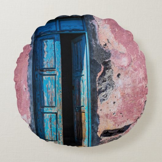 入来る ラウンドクッション (正面)