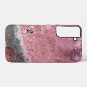 入来る SAMSUNG GALAXYケース (裏面横)