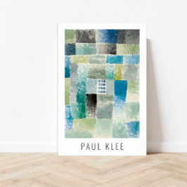 入植地の最初の家（1926年）ポール・クレー ポスター