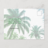 入江レゲエメリーサンタホリデークリスマスポストカード シーズンポストカード (裏面)