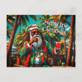入江レゲエメリーサンタホリデークリスマスポストカード シーズンポストカード (正面)