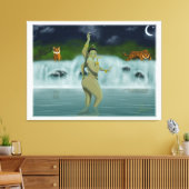 入浴の女神 キャンバスプリント (インサイチュ (リビング))