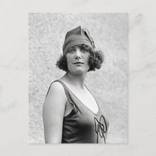 入浴の美人、1922年 ポストカード