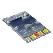 入浴カラフルハッツ手帳 ノートブック (右側)