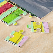 入浴カラフル小屋パズル ジグソーパズル (側面)