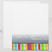 入浴カラフル小屋レターヘッド (正面/裏面)