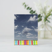 入浴カラフル用小屋はがき ポストカード (スタンド正面)