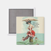 入浴ビクトリアン美しい磁石 マグネット (正面/裏面)