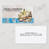 入浴塩類及びスパマッサージ油 名刺 (正面/裏面)