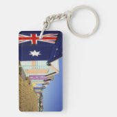 入浴室、ミドルブライトンビーチ、ポート キーホルダー (裏面)