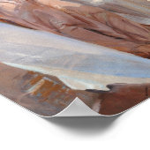 入浴後のピンクのローブ | ホアキン・ソロラ ポスター (角)