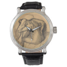 入浴後エドガー・デガで髪を乾かす女性