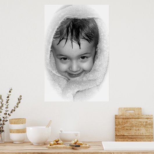 入浴後 ポスター (キッチン)