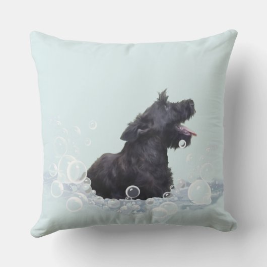 入浴時間 クッション (裏面)