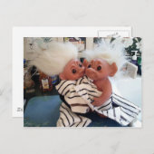 入浴時間 ポストカード (正面/裏面)