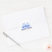 入浴時間 ラウンドシール (封筒)