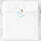 入浴時間 ラウンドシール (バッグ)