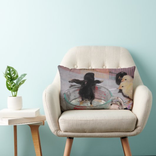 入浴時間 ランバークッション (椅子)