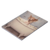 入浴用の子犬 ノートブック (左側)