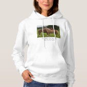 入浴美しいが他の人を扱う汗シャツフード付きスウェットシャツ パーカ (正面)