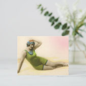 入浴美しいの過去 ポストカード (スタンド正面)