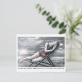 入浴美しいはがき ポストカード (スタンド正面)