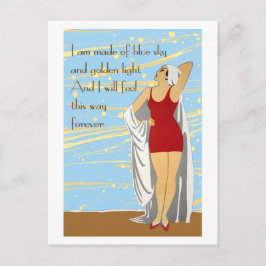 入浴美しいアットザビーチ ポストカード