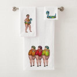 入浴美しいビーチタオルセット バスタオルセット