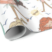 入浴美しい包装紙 ラッピングペーパー (ロールコーナー)