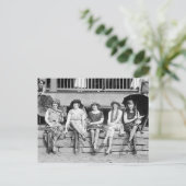 入浴美しい衣装コンテストヴィンテージグラマー ポストカード (スタンド正面)