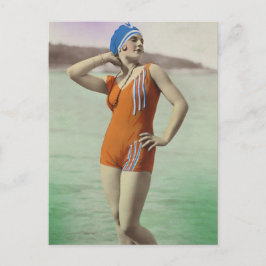 入浴美しい過去 ポストカード