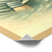 入浴美しい1908はがき ポスター (角)