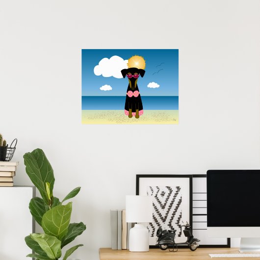 入浴美しい ポスター (ホームオフィス)