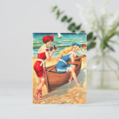 入浴美しい ポストカード (スタンド正面)