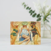 入浴美しい ポストカード (スタンド正面)