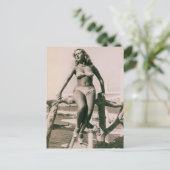 入浴美しい!!ヴィンテージビキニ ポストカード (スタンド正面)