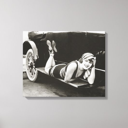 入浴美しい, 1918 キャンバスプリント (正面)