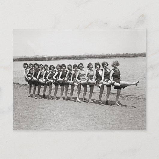 入浴美しい, 1923 ポストカード (正面)