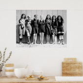 入浴美しいFLORIDA 1920 ポスター (キッチン)