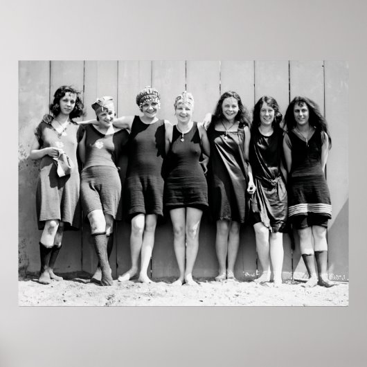 入浴美しいFLORIDA 1920 ポスター (正面)