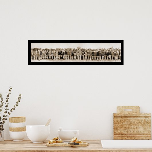 入浴美しいPageant写真1925 ポスター (キッチン)