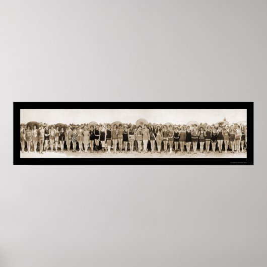 入浴美しいPageant写真1925 ポスター (正面)