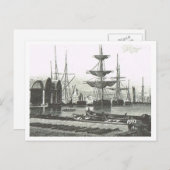 入港船舶 ポストカード (正面/裏面)