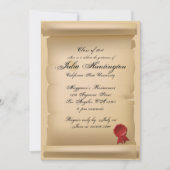 入稿卒業パーティー招待状 招待状 (正面)