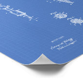 入賞機1891特許技術青写真 ポスター (角)