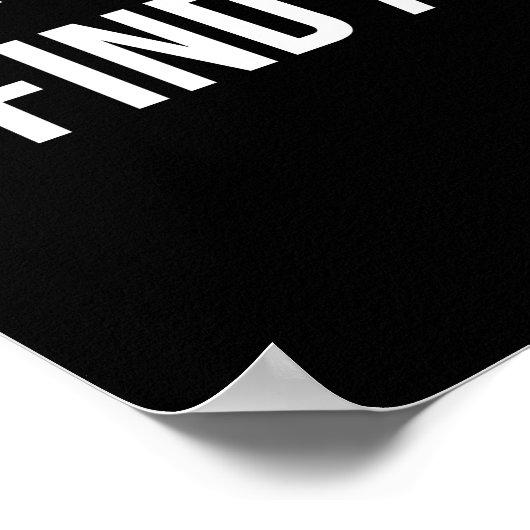 入賞者が方法を見つける – ジム、ハッスル、成功 ポスター (角)