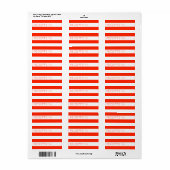 入金団体や組織ラベル ラベル (フルシート)