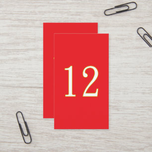 全おもしろいてのファンのギフトは12位だ 名刺