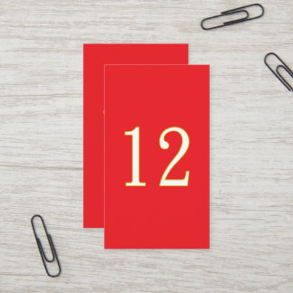 全おもしろいてのファンのギフトは12位だ 名刺
