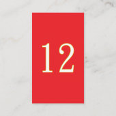 全おもしろいてのファンのギフトは12位だ 名刺 (裏面)